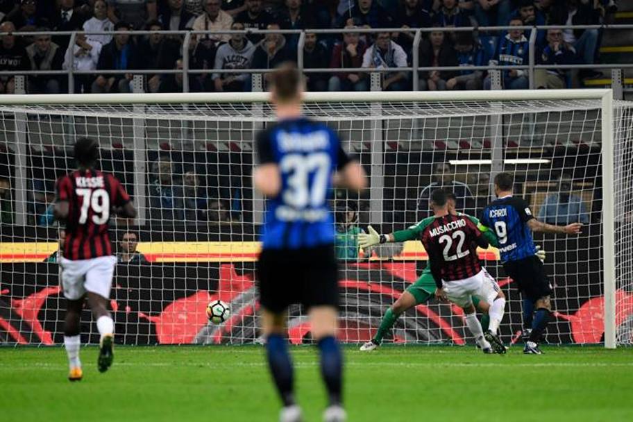 Icardi sblocca il derby:  1-0 per l&#39;Inter Afp